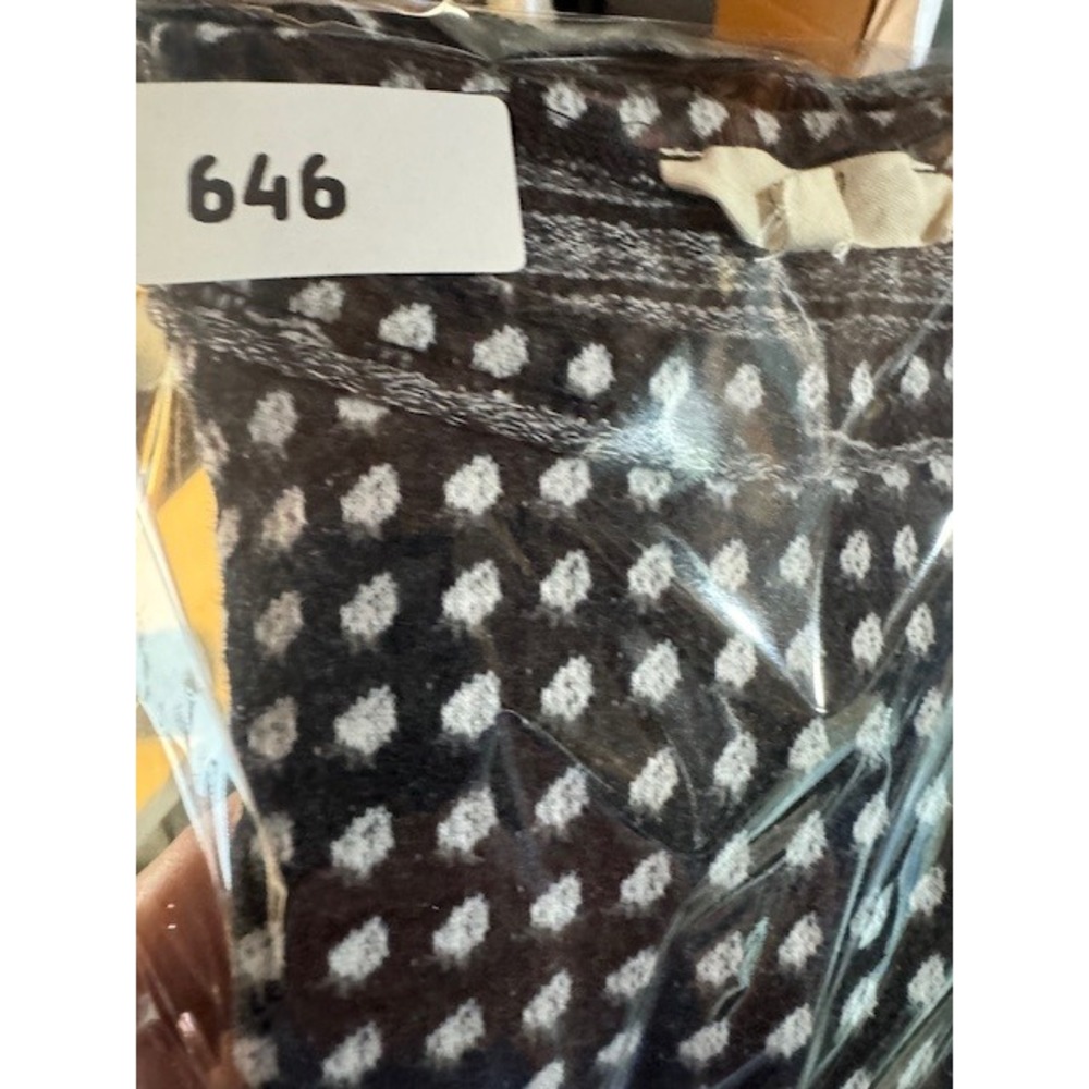 easel Black and White Patterned Long Sleeve Tee - Picture 9 of 9